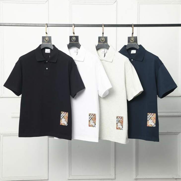 Picture of Burberry Polo Shirts Short _SKUBurberryS-XL2br263928749